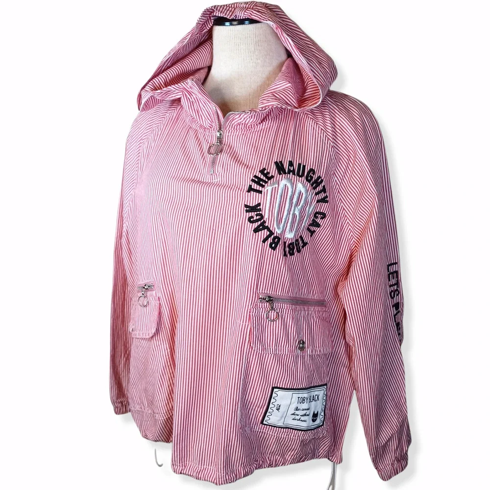 Toby Black Cat Hooded Jacket - Picture 2 of 8